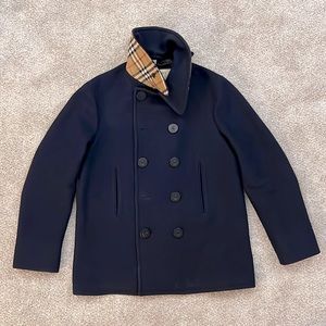 Burberry Peacoat - Blue - XXL / IT56